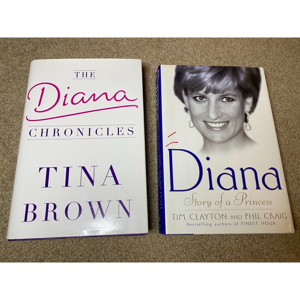 Diana Chronicles by Tina Brown & Diana by Tim Clayton and Phil Craig (2 books)